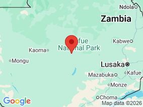 Map of Site Report: Kafue National Park - Busunga Plains, Zambia